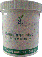 Gommage Pieds au Sel de la Mer Morte 500 gr