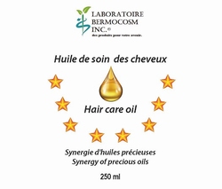 Huile de soin des cheveux 250 ml