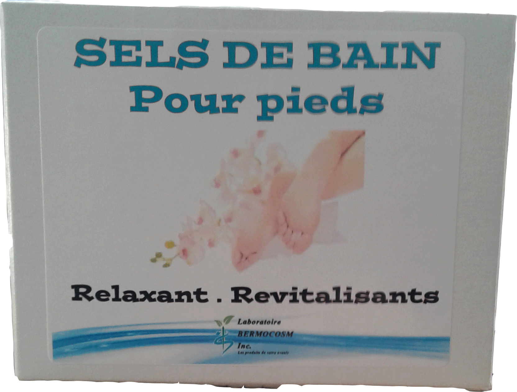 Sel de Bain pour pieds - Sachet